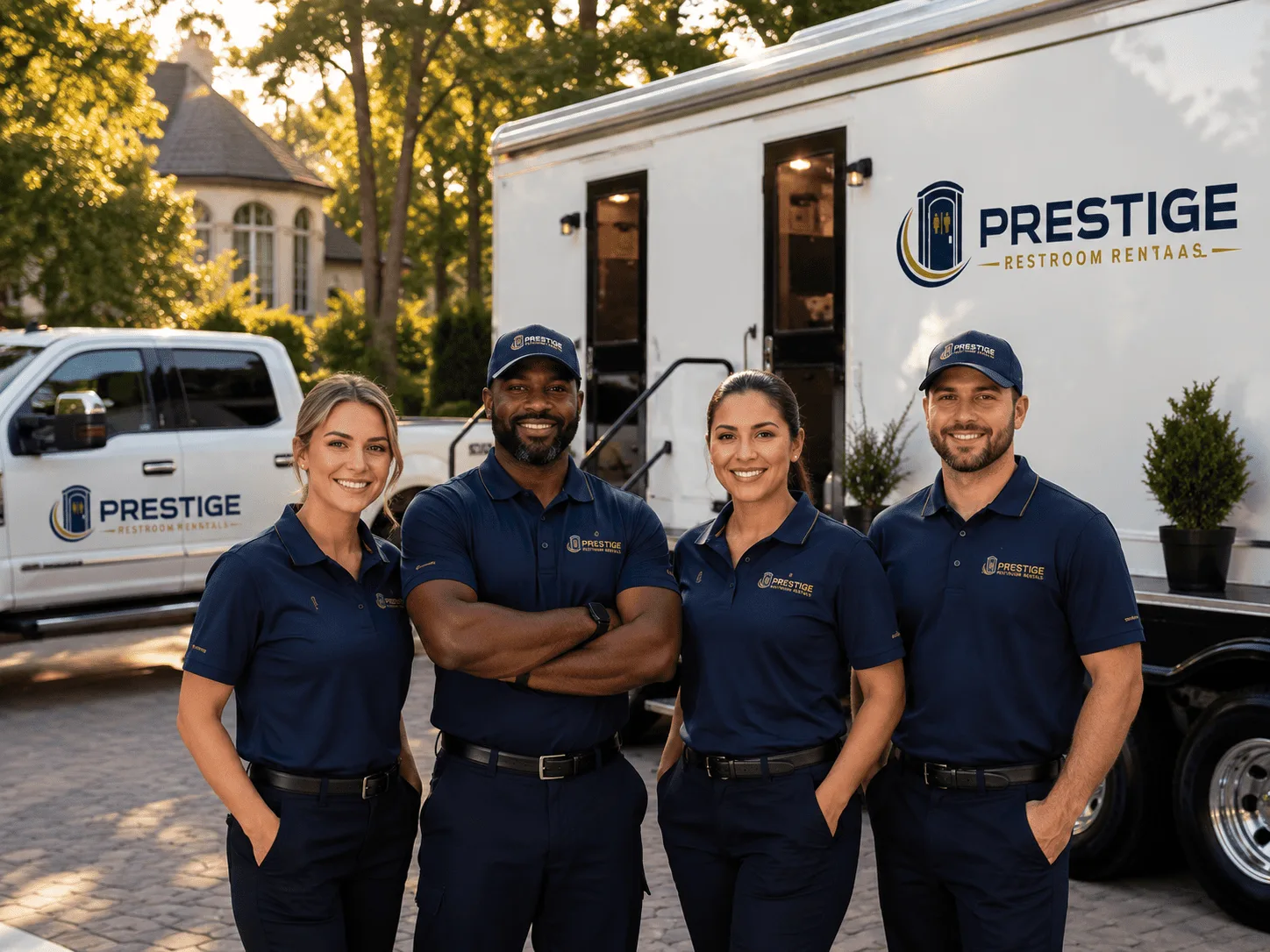 Trusted Luxury Portable Restrooms company in Forbes, MN